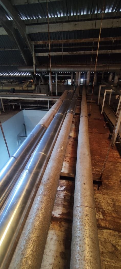 Aislamiento térmico de tuberías de etilenglicol – El Tunal, C.A.