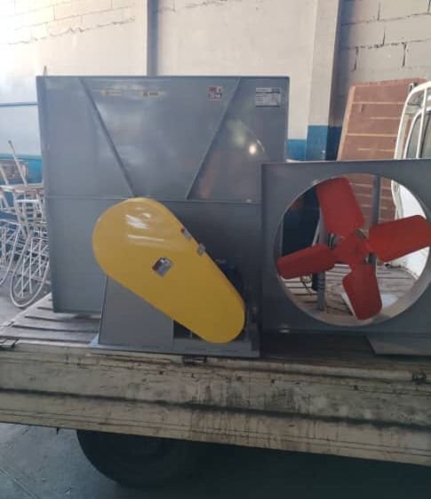 Suministro de equipos de ventilación